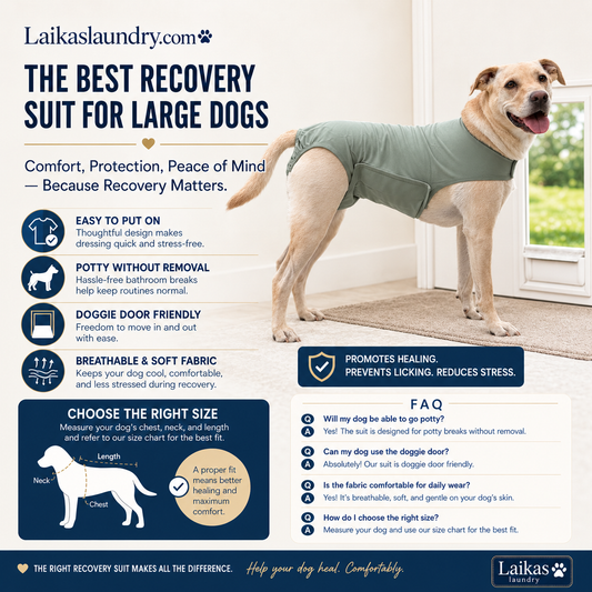Best Surgery Recovery Suit for Large Dogs