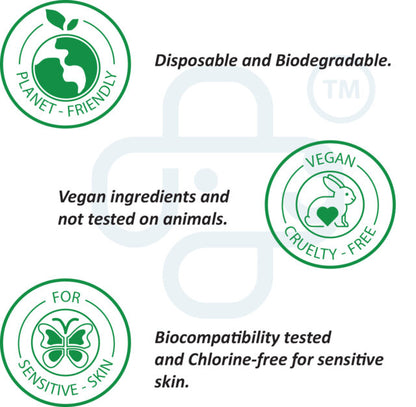 Absorbent Body Pad 6-Pack