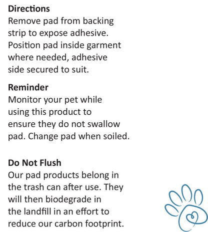 Absorbent Body Pad 6-Pack